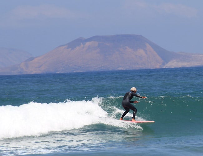 surf spot famara